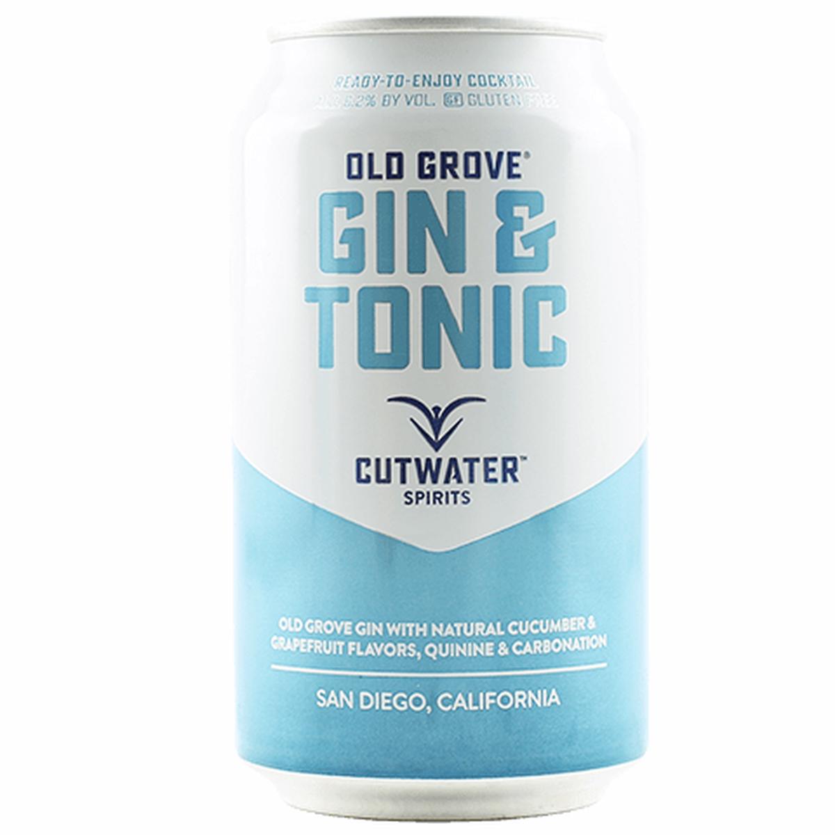 Cutwater Old Grove Gin & Tonic - 12OZ CAN