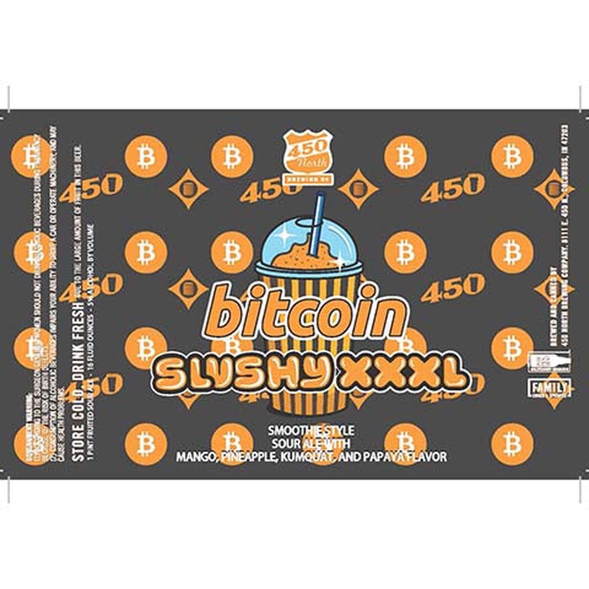 450 North Bitcoin Slushy XXXL Sour Ale - 16OZ SINGLE CAN
