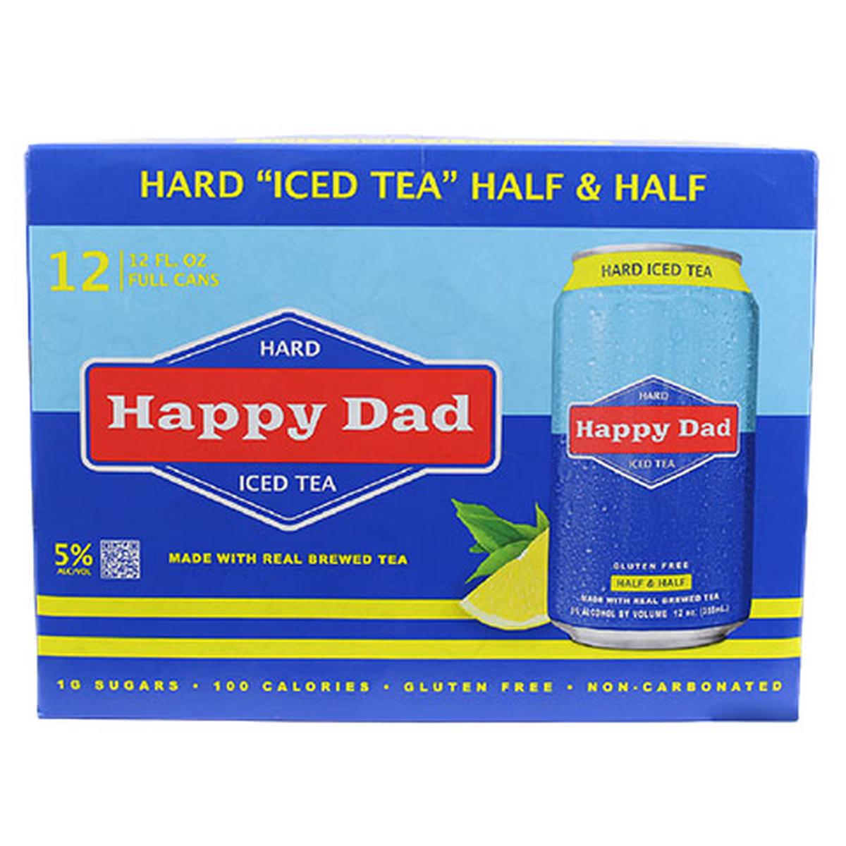 Happy Dad Half & Half Hard Iced Tea - 12 Pack - 12PK 12OZ CAN