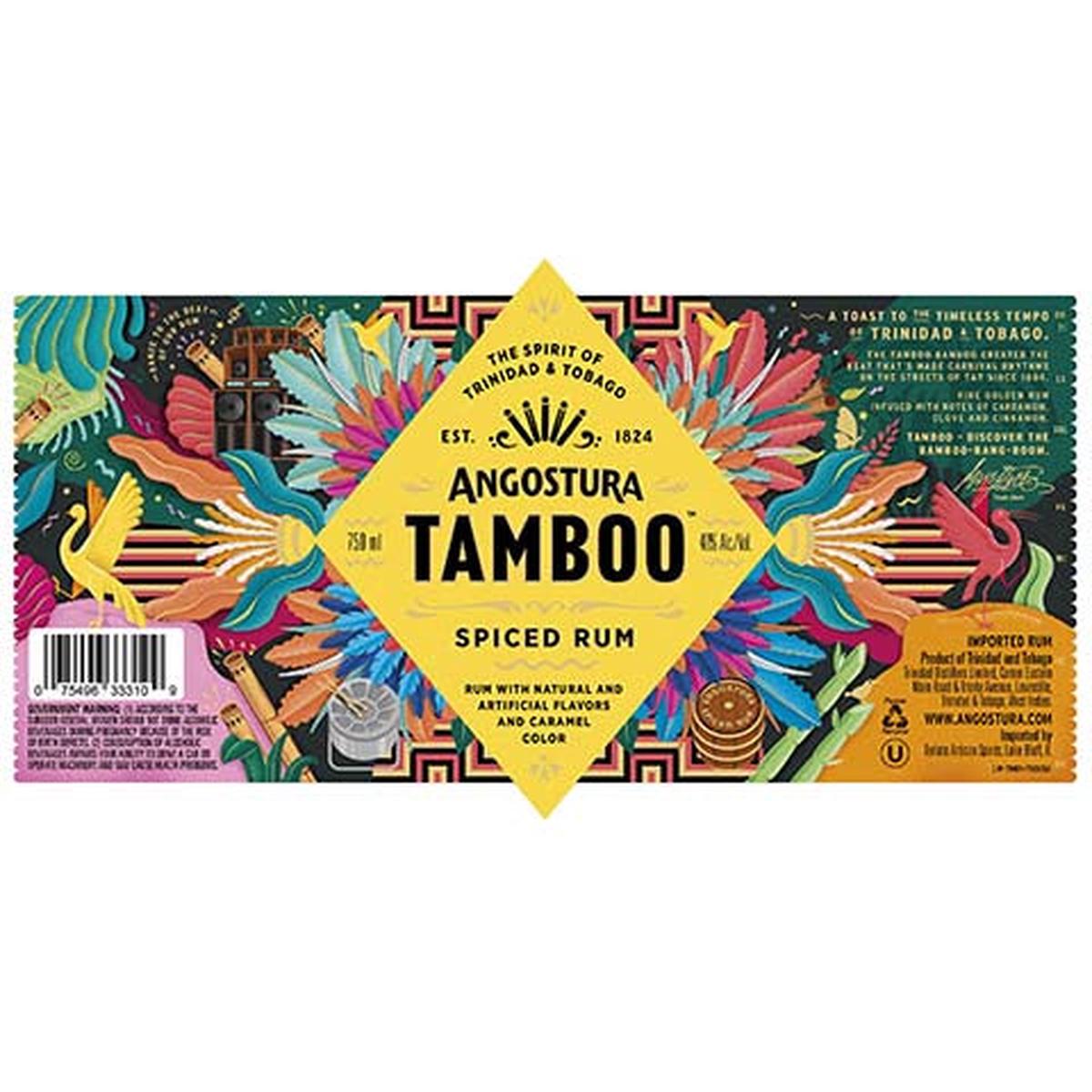 Angostura Tamboo Spiced Rum - 750ML BTL