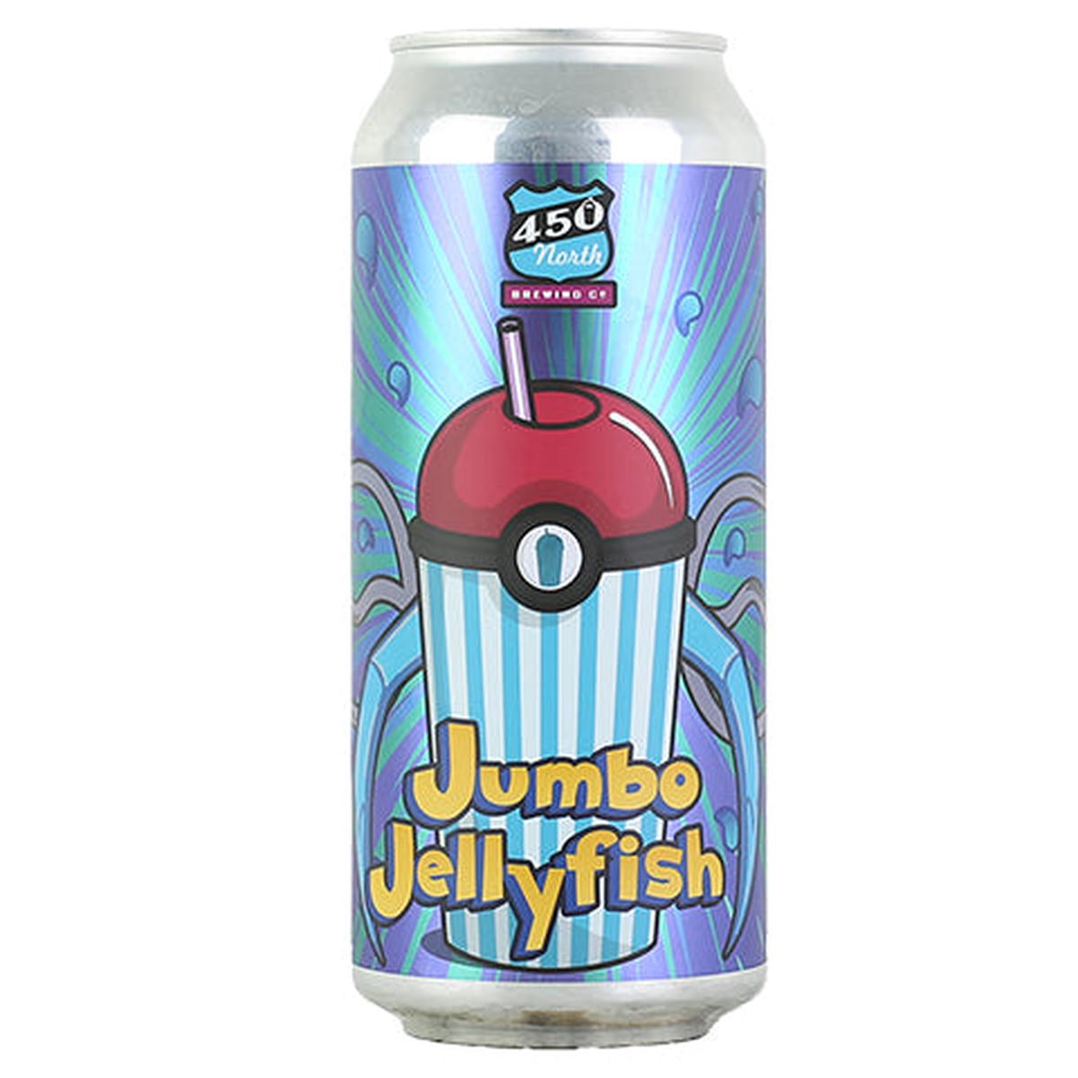 450 North Jumbo Jellyfish Slushy XXL Sour (Giant Jellyfish) - 16OZ SINGLE CAN
