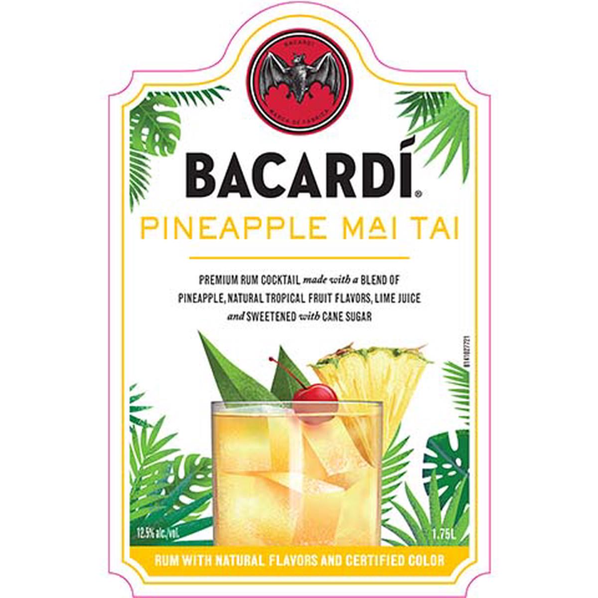 Bacardi Pineapple Mai Tai - 1.75L BTL