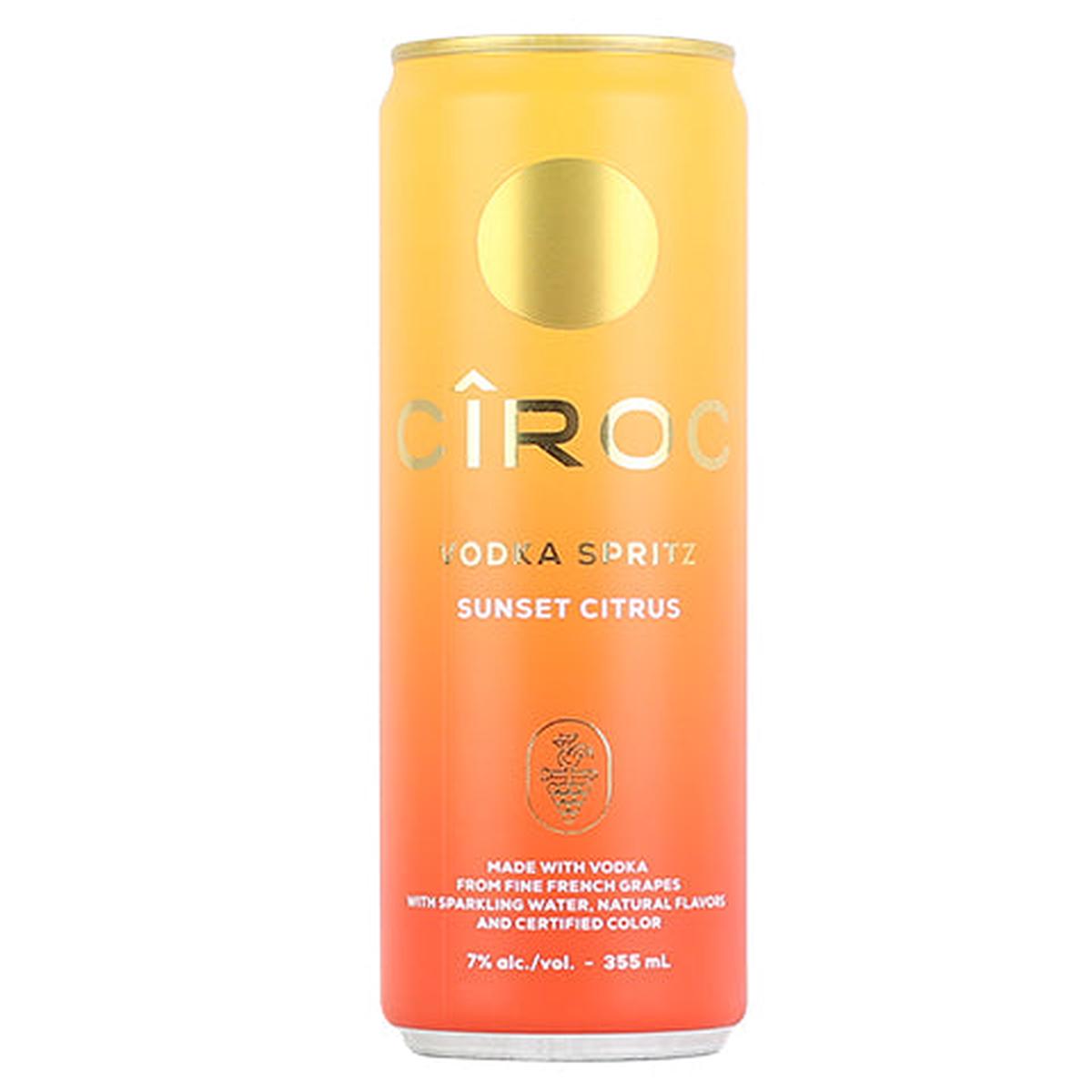 Ciroc Vodka Spritz Sunset Citrus - 12OZ SINGLE CAN