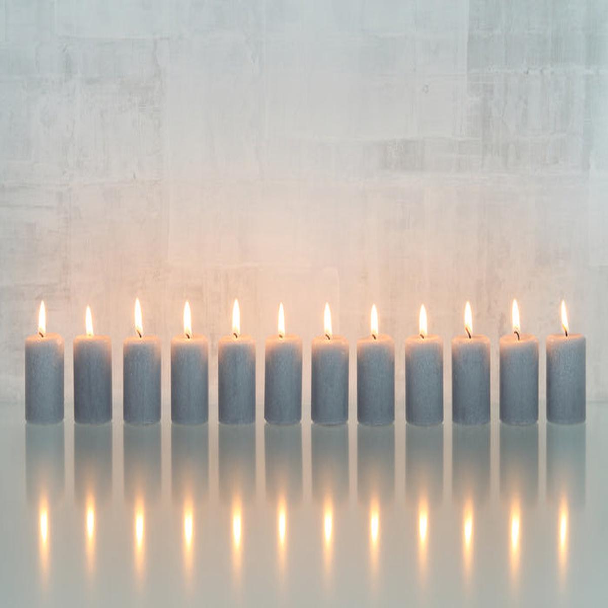 Twelve candles