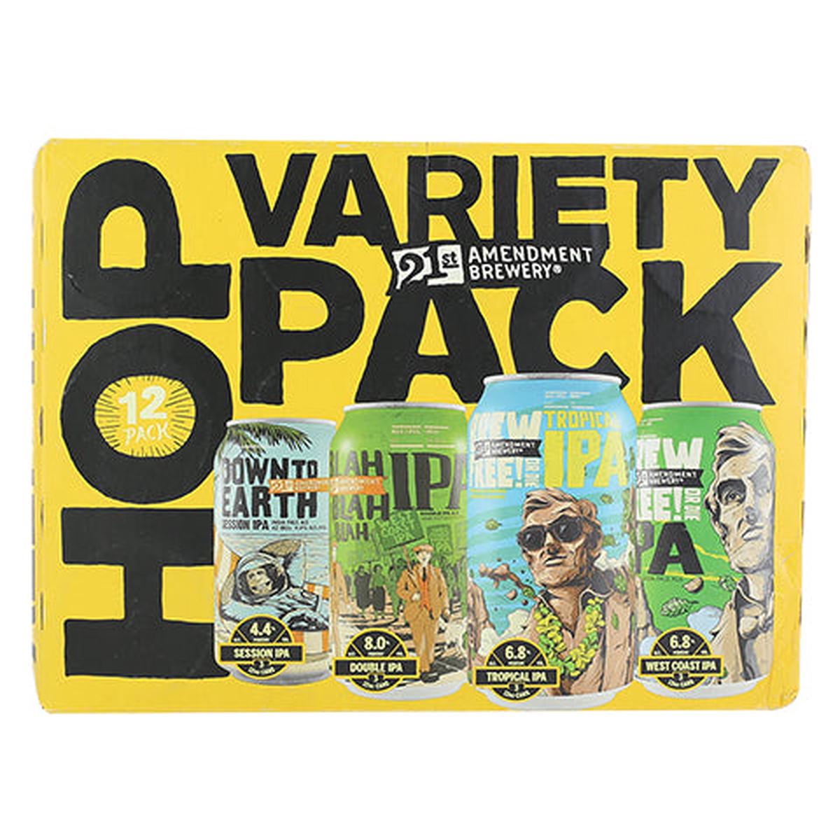 21st Amendment Variety 12-Pack - 12PK 12OZ SINGLE CAN