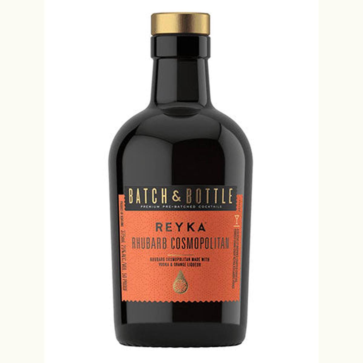 Batch & Bottle Reyka Rhubarb Cosmopolitan Cocktail