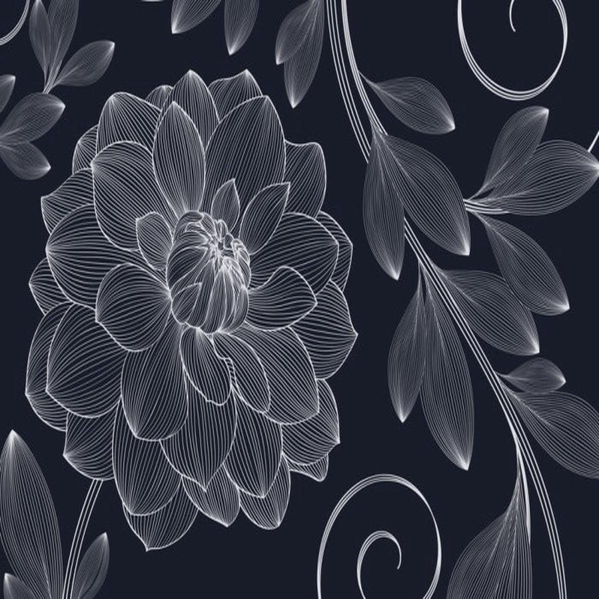 Dahlia flourish