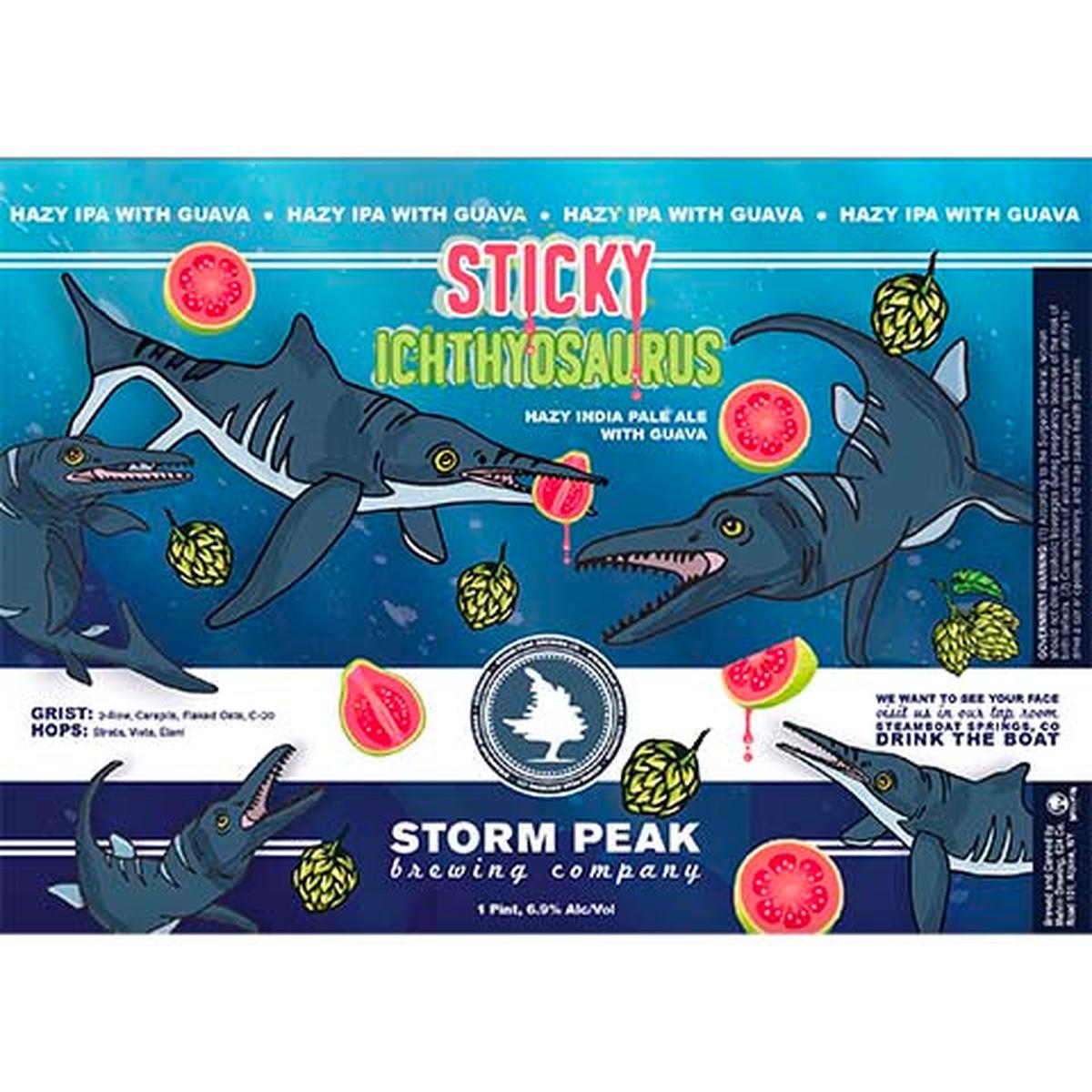 Melvin Sticky Ichthyosaurus Hazy IPA - 16OZ SINGLE CAN