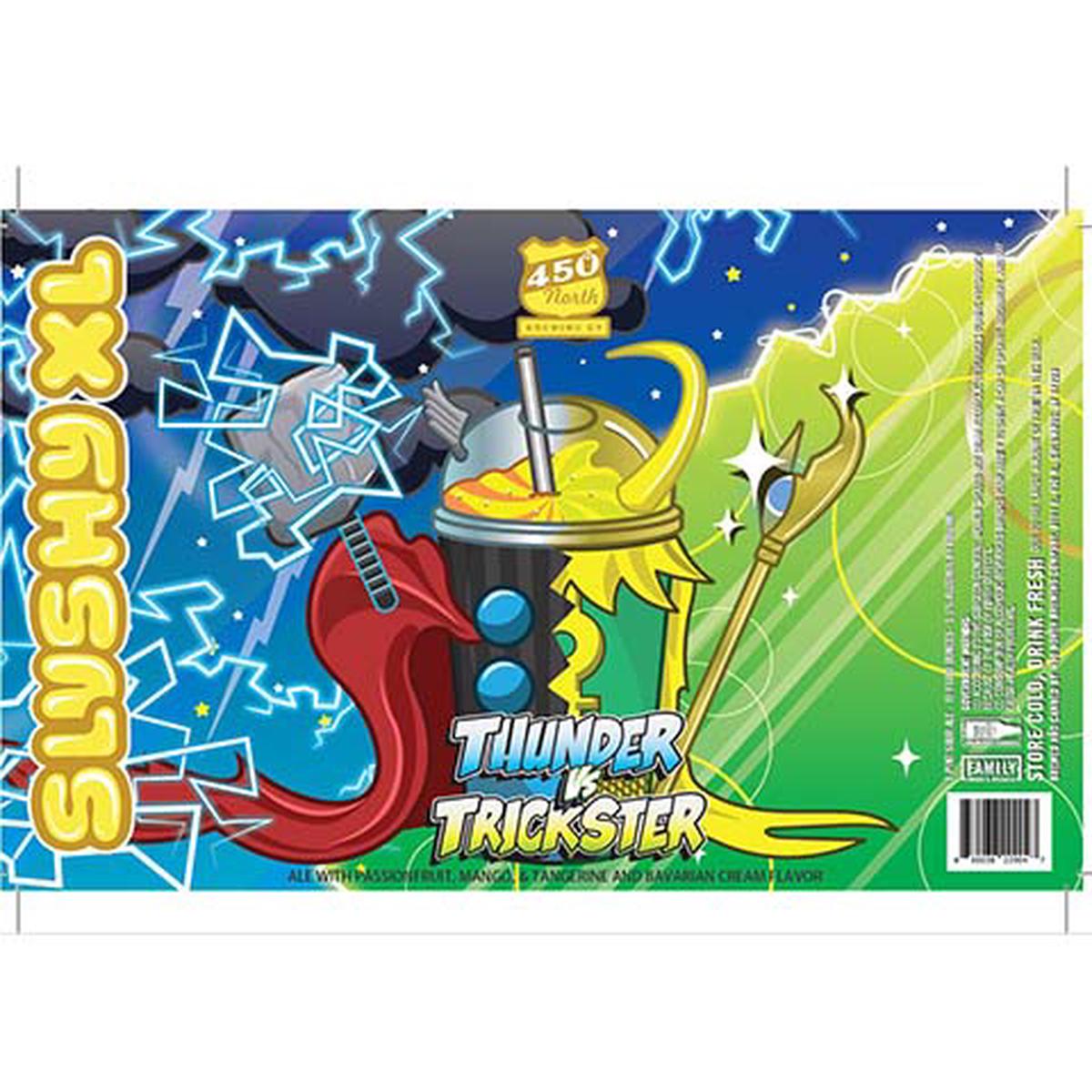 450 North Slushy XL Thunder Vs Trickster Sour - 16OZ SINGLE CAN