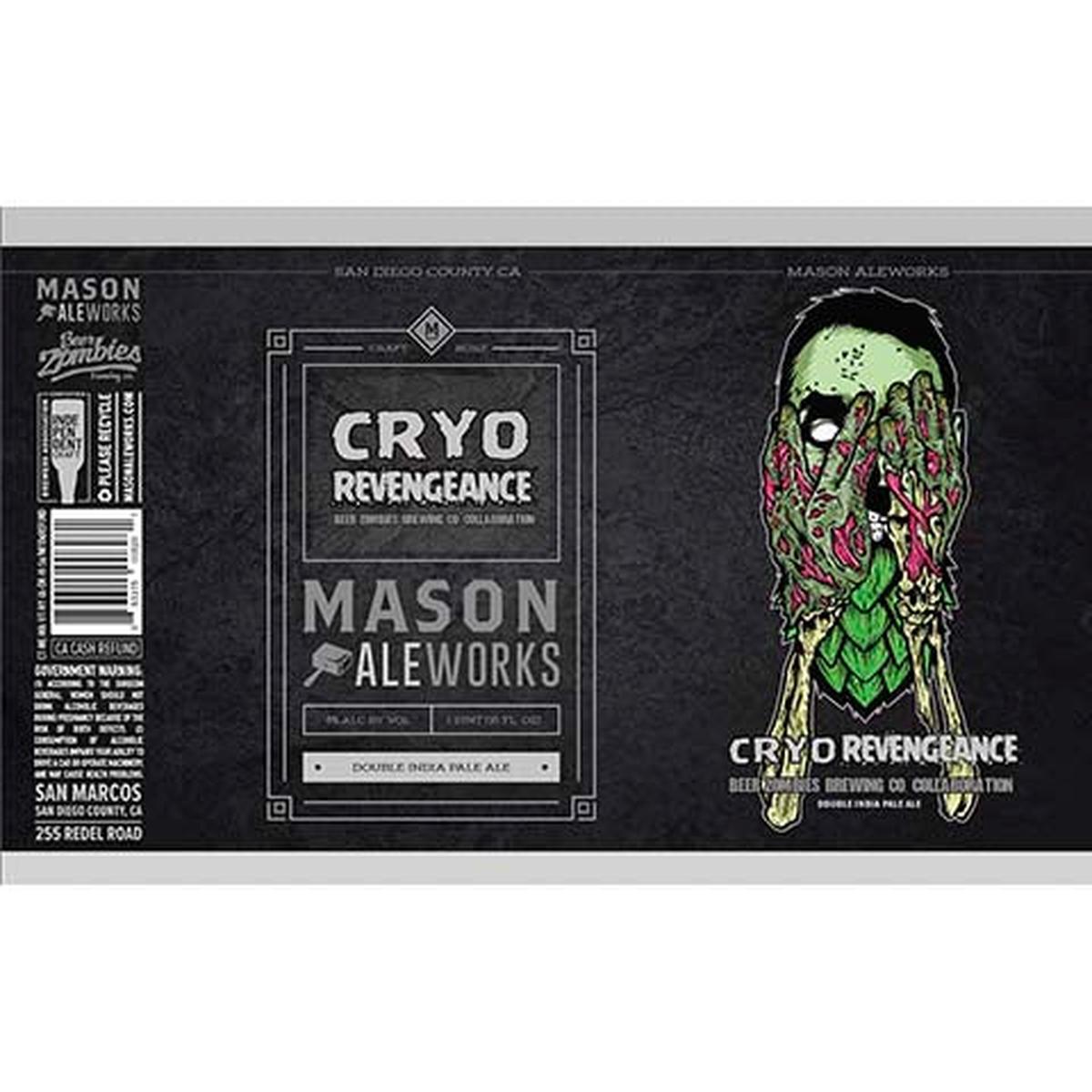 Mason Aleworks Cryo Revengeance DIPA - 16OZ SINGLE CAN