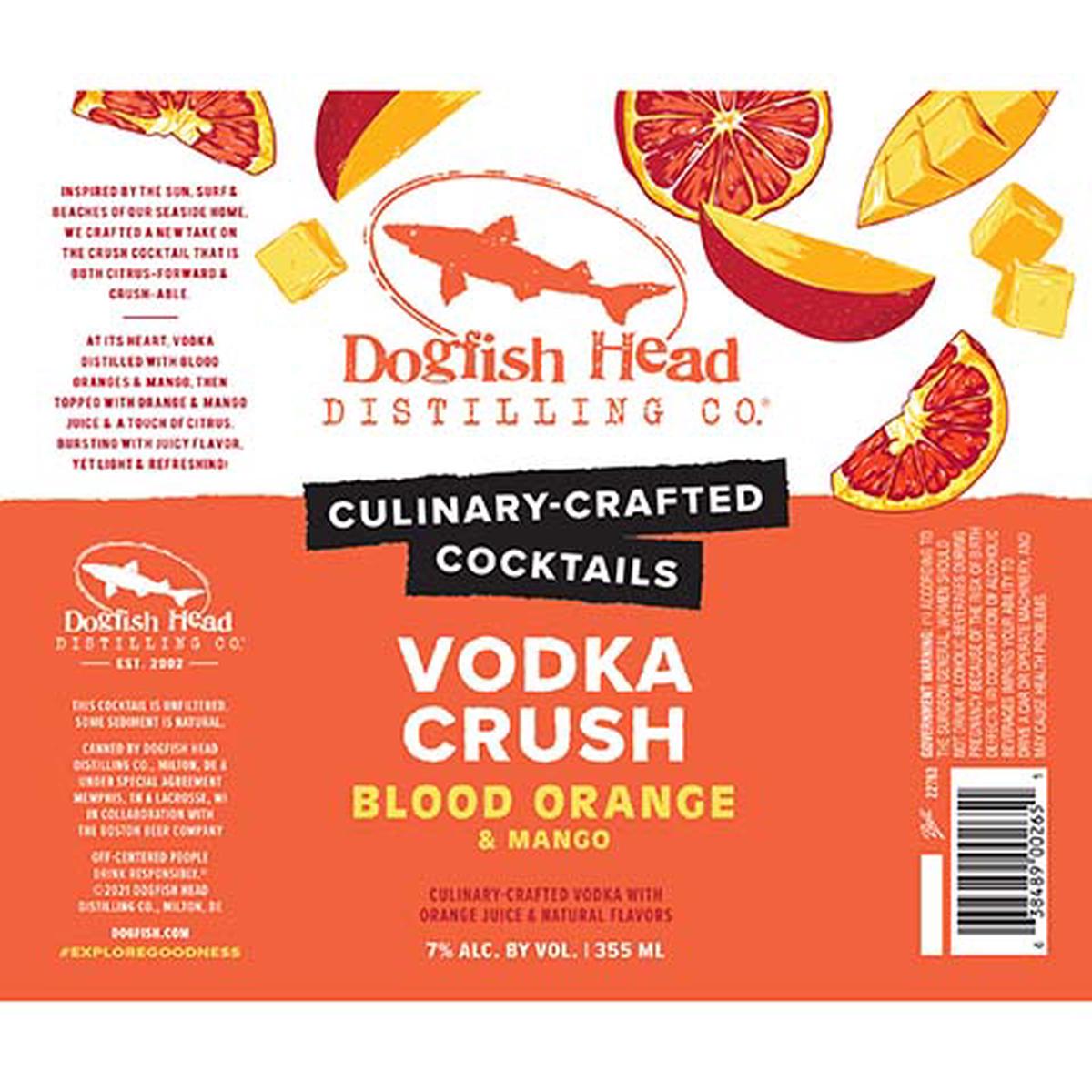 Dogfish Vodka Crush - 355ML CAN
