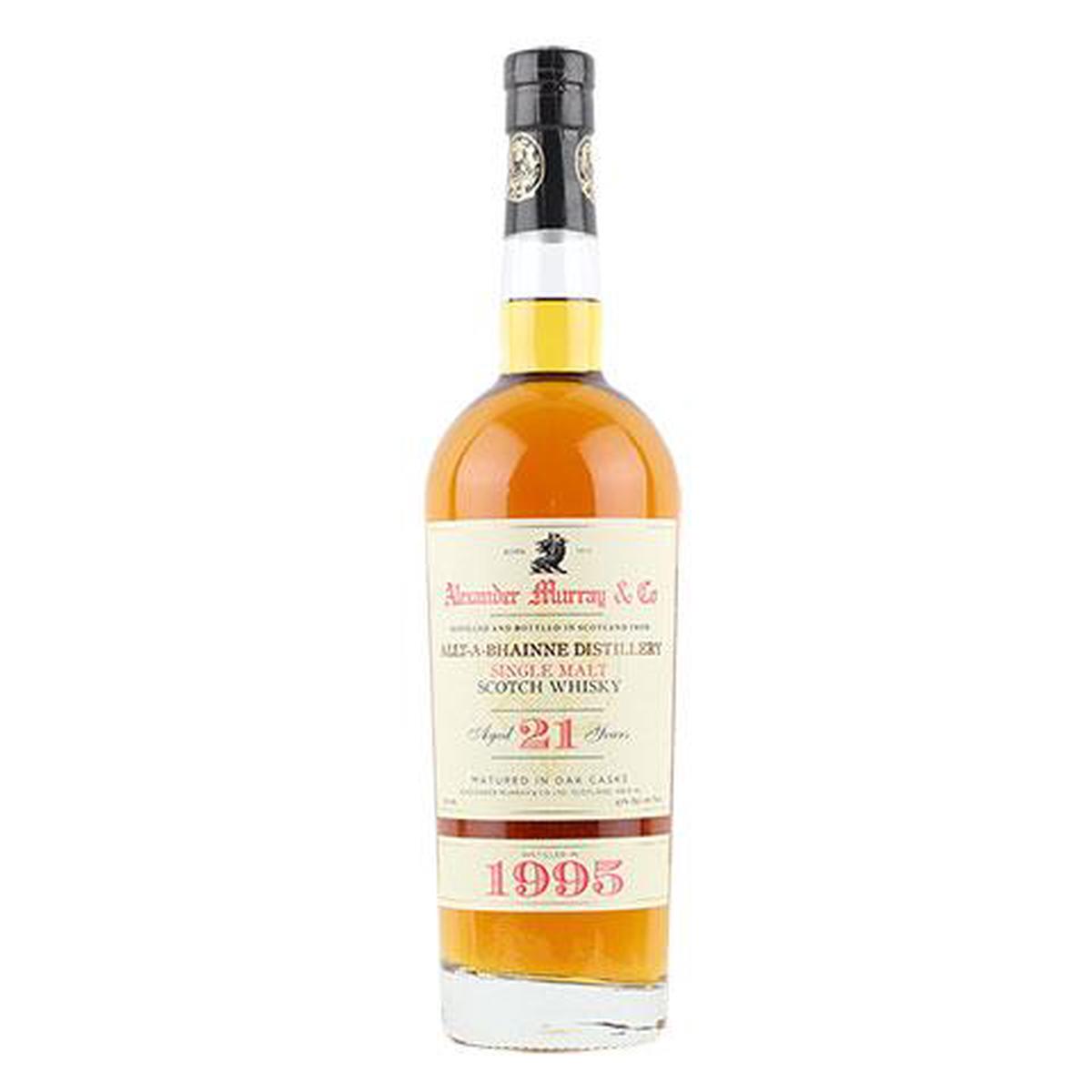 Alexander Murray & Co Allt-a-Bhainne 21 Year Old Single Malt Scotch Whisky - 750ML BTL
