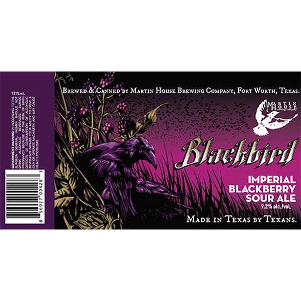 Martin House Blackbird Sour - 12OZ SINGLE CAN