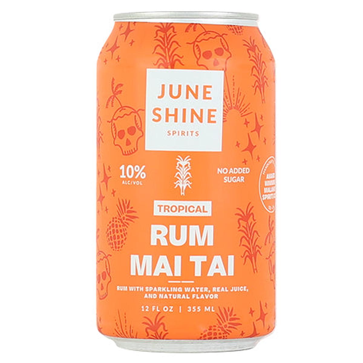 June Shine Tropical Rum Mai Tai - 12OZ SINGLE CAN
