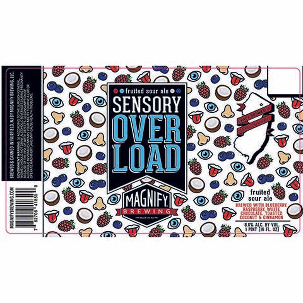 Magnify Sensory Overload Fruited Sour Ale - 16OZ SINGLE CAN