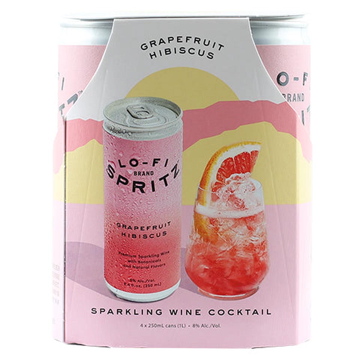 Lo Fi Grapefruit Hibiscus Spritz - 4PK 250ML CAN