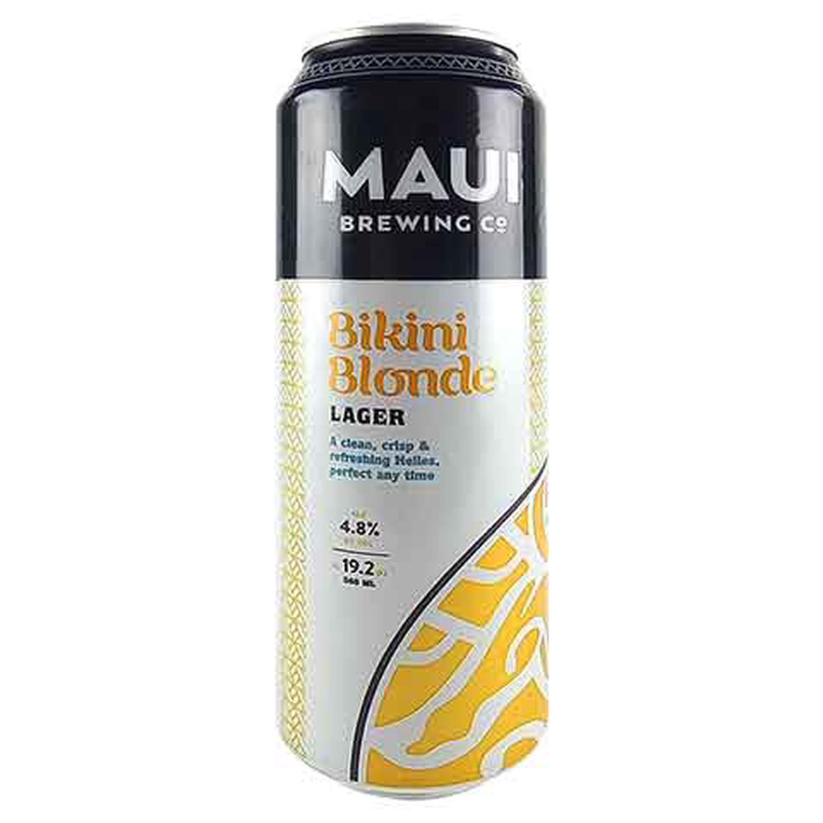 Maui Bikini Blonde Lager - 19.2OZ SINGLE CAN
