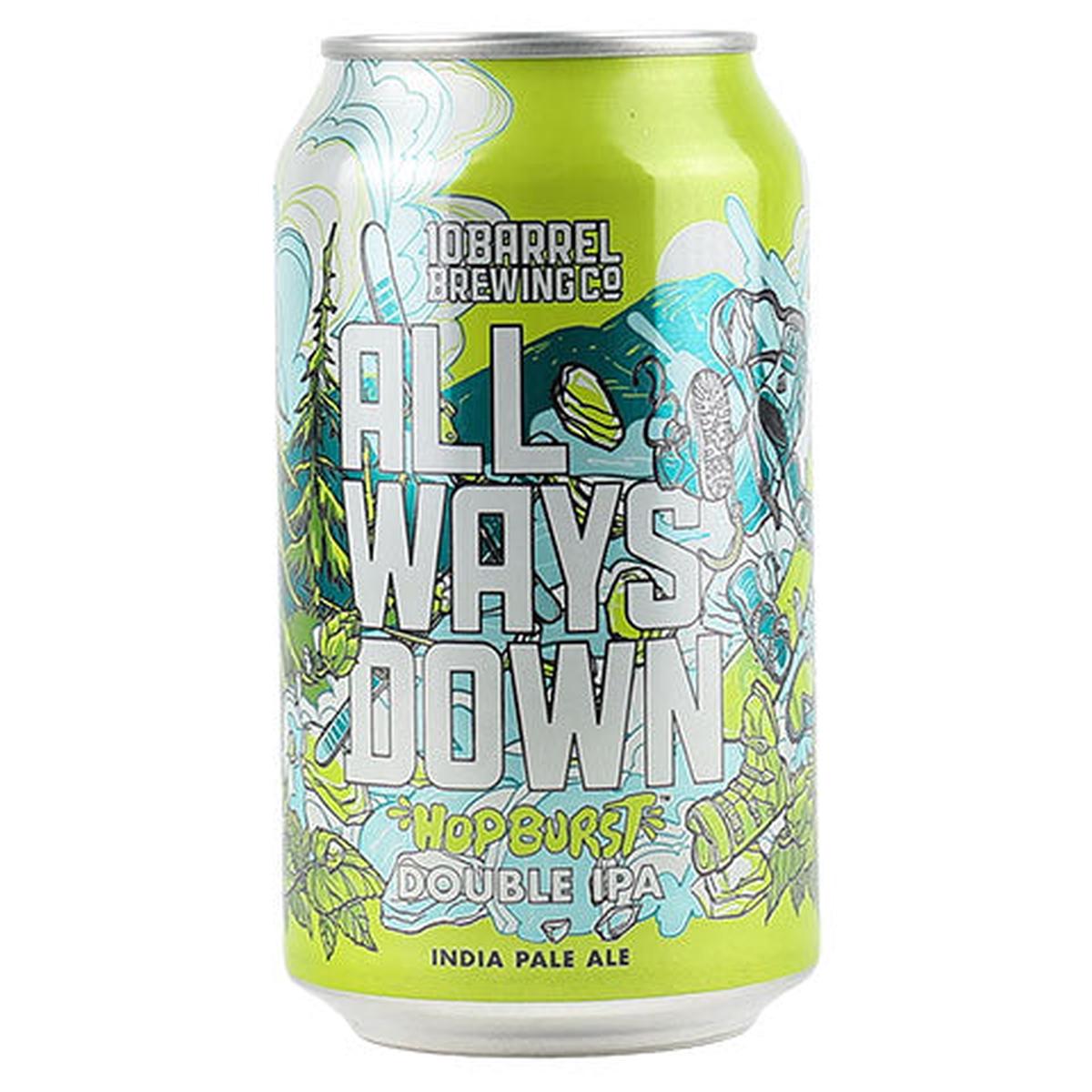 10 Barrel All Ways Down-Hopburst DIPA - 12OZ SINGLE CAN