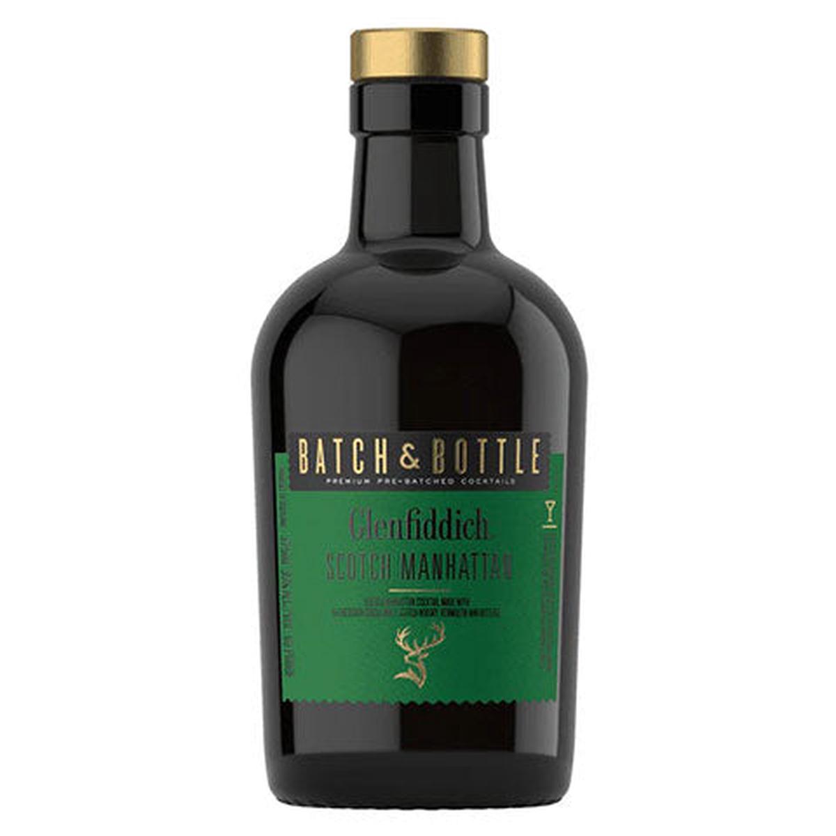 Batch & Bottle Glenfiddich Scotch Manhattan Cocktail