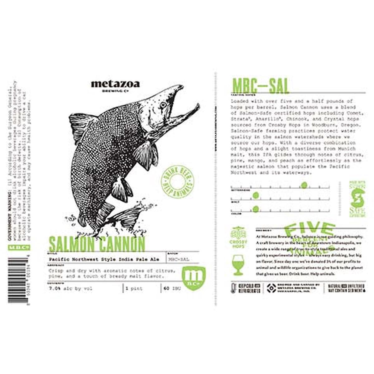 Metazoa Pacific Northwest Style IPA - 16OZ SINGLE CAN