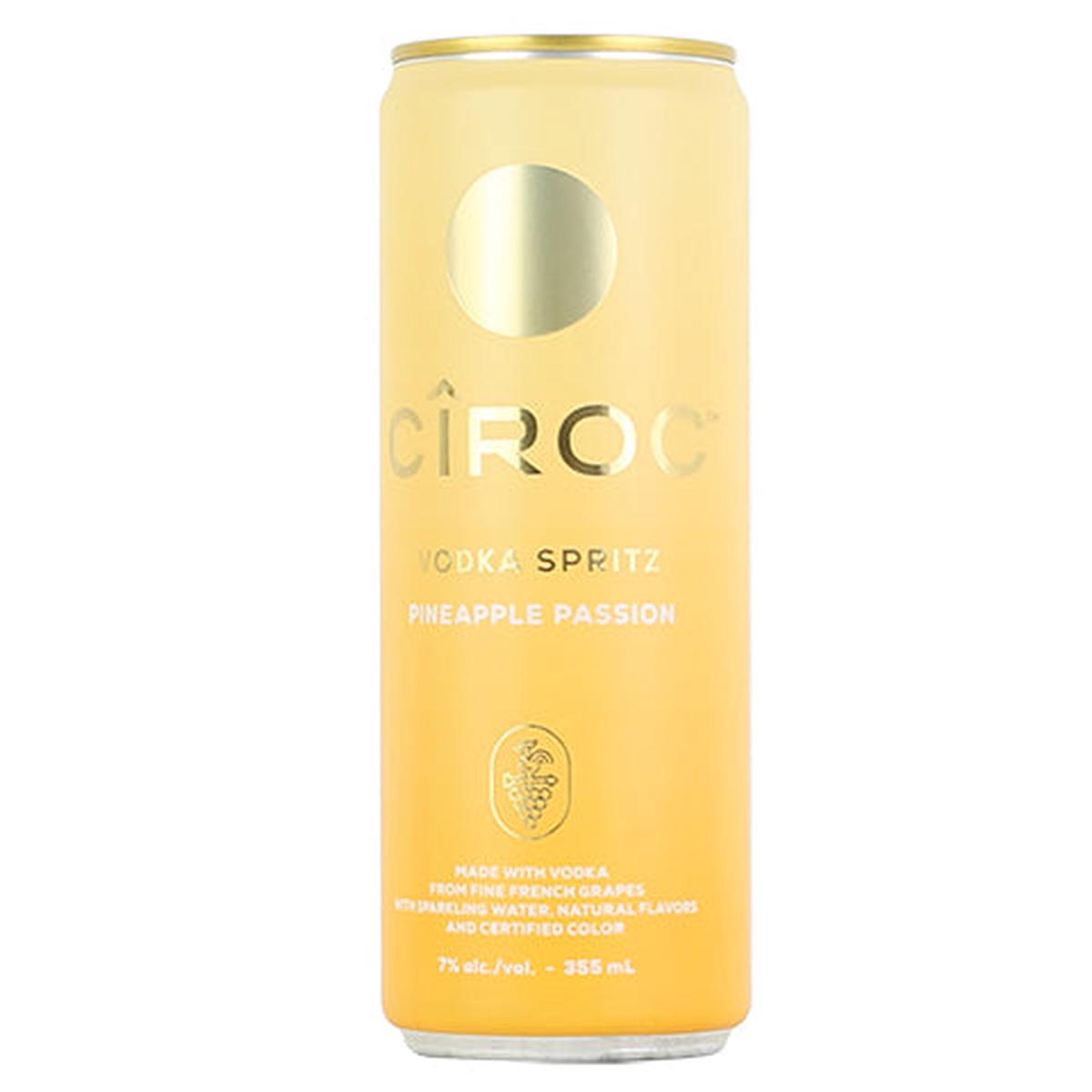 Ciroc Vodka Spritz Pineapple Passion - 12OZ SINGLE CAN