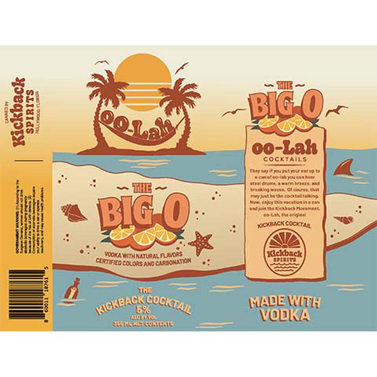 Kickback Ooh-Lah The Big O - 12OZ SINGLE CAN