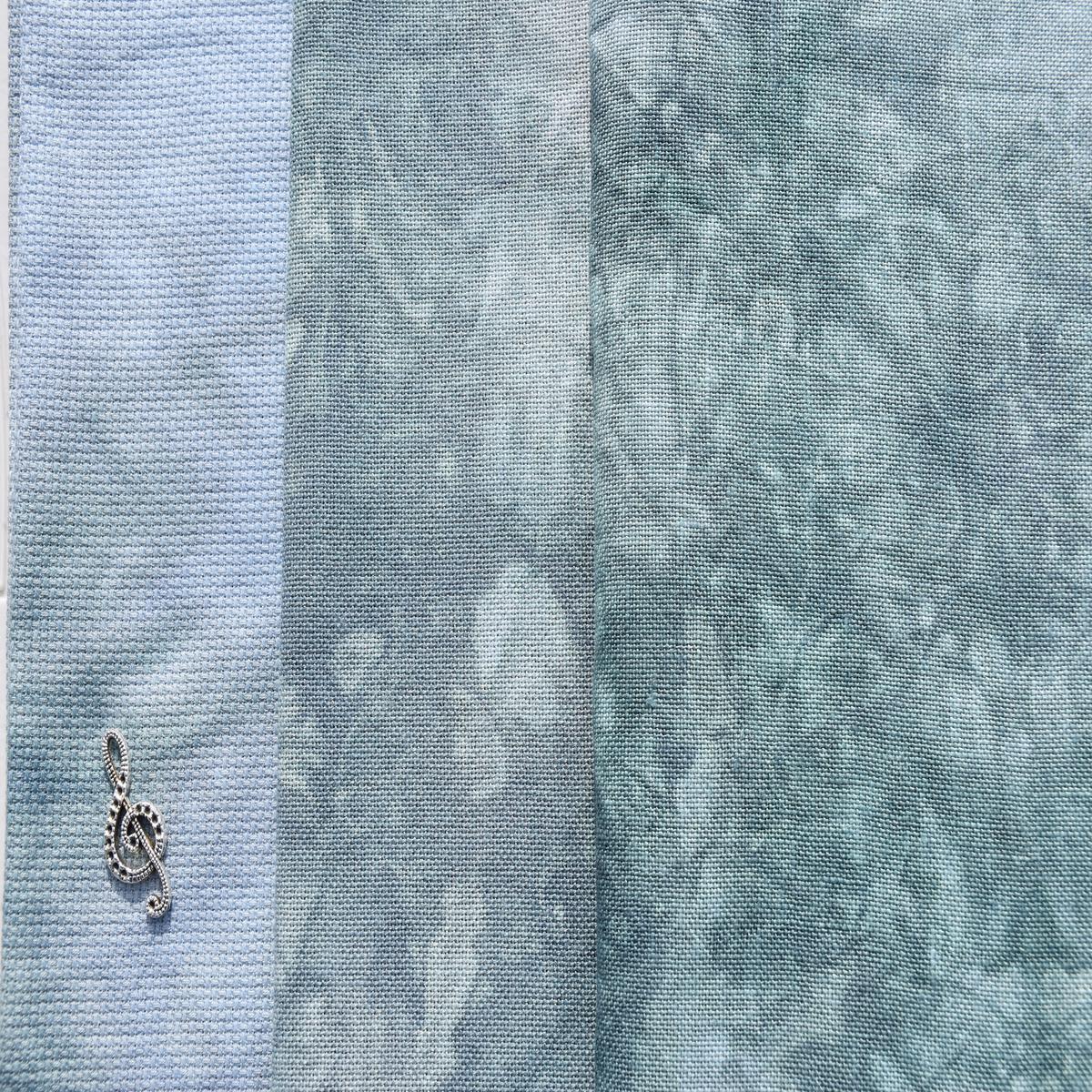 Blue Spruce (December 2024 Color FOTM) – Fat Quarter | Opalescent Lugana | 32 ct