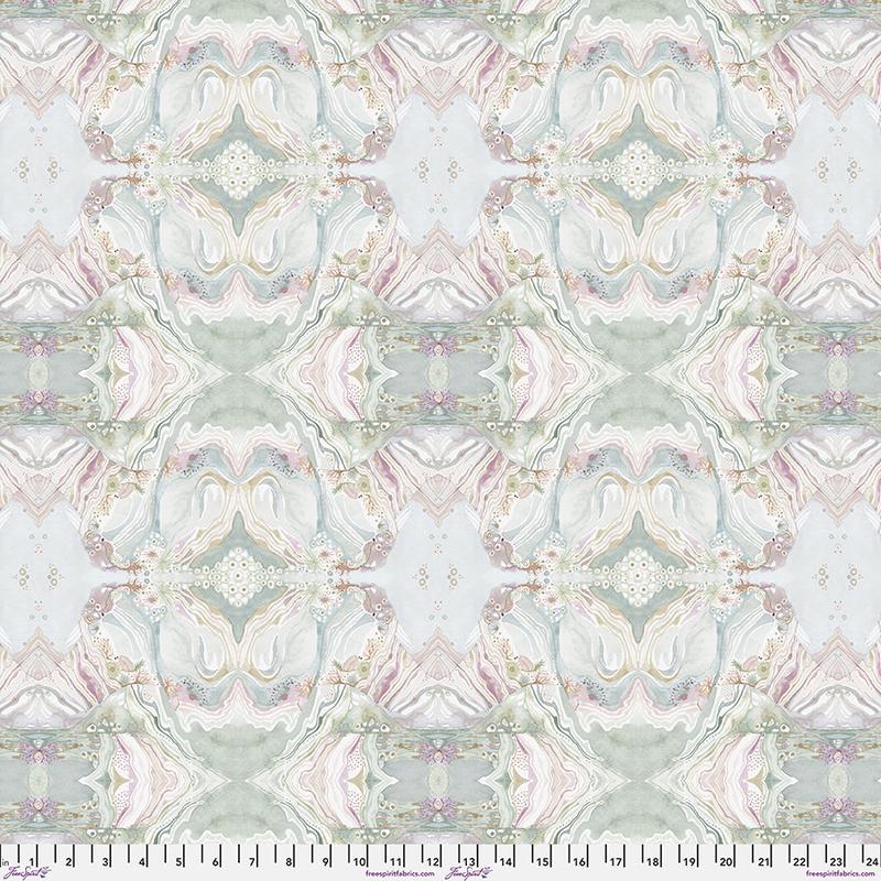 Brushstrokes Quilt Fabric – Underwater Reflections in Multi – PWSR088.MULTI