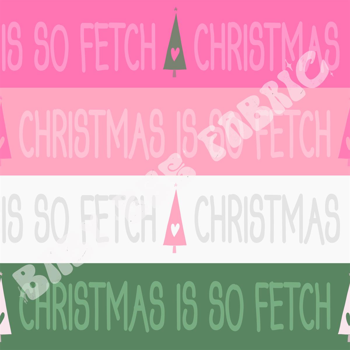 Christmas Is So Fech Stripes