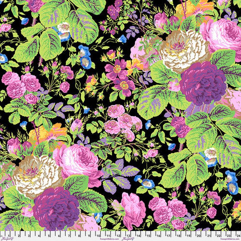 Fabric FreeSpirit Kaffe Collective Contrast Gradi Floral by the Quarter Yard PWPJ053.CONTRAST