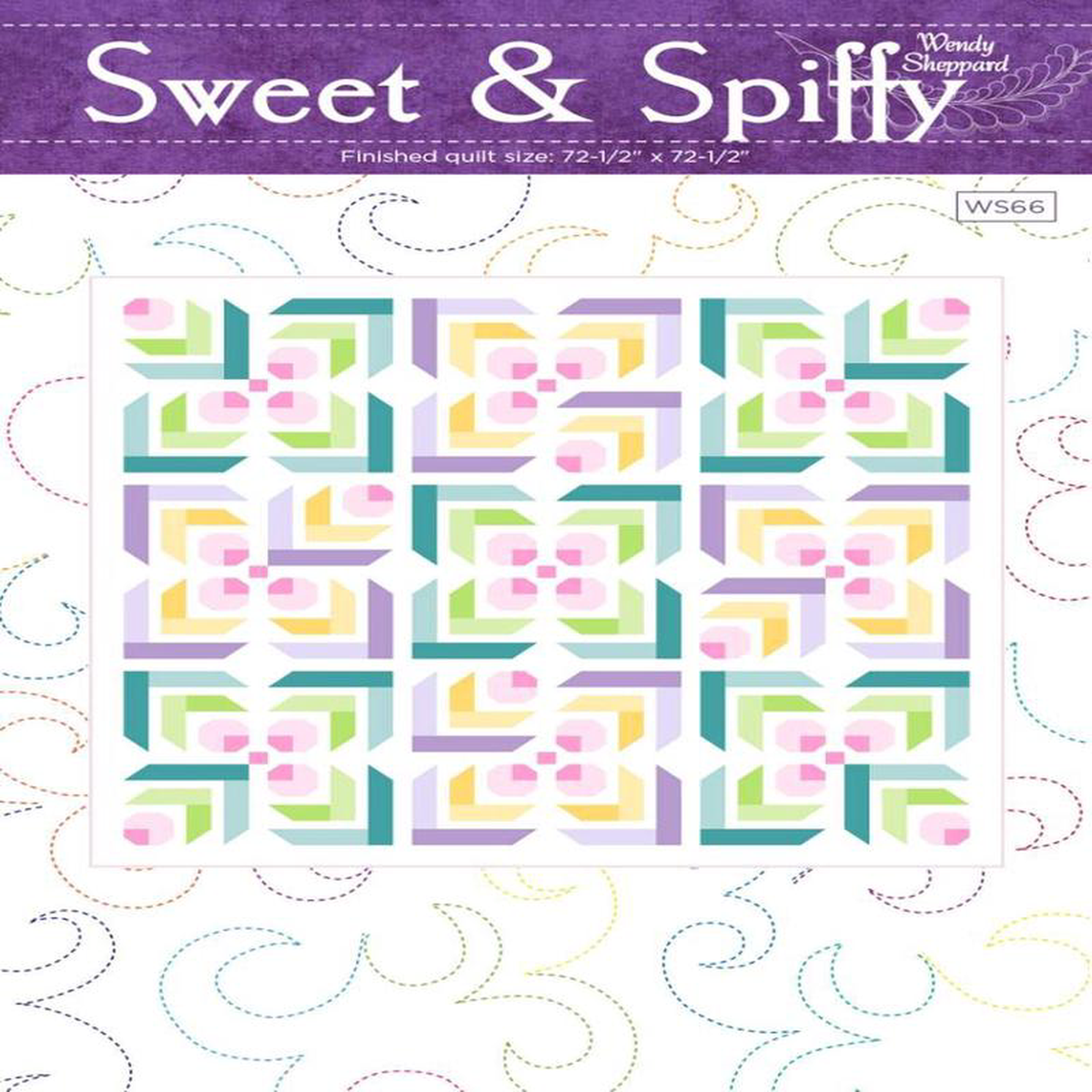 Riley Blake Designs Sweet 038 Spiffy Quilt Pattern P180-SWEETSPIFFY