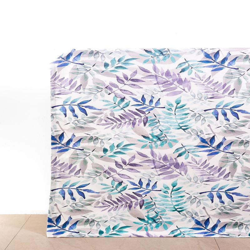 ‘Joyful Sky’ Fabric by the Metre (Purple/ Blue/ Gray)